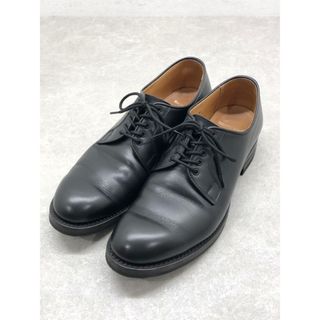 クーティー(COOTIE)のCOOTIE(クーティー) CC-122 Raza Plain Toe Shoes プレーン トゥ シューズ サイズ 8 1/2 約27.5cm カーフスキン ブラック 【B0289-007】(ドレス/ビジネス)