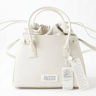 ハンドバッグMaison Margiela メゾンマルジェラ バッグ 5AC （大）白 美品