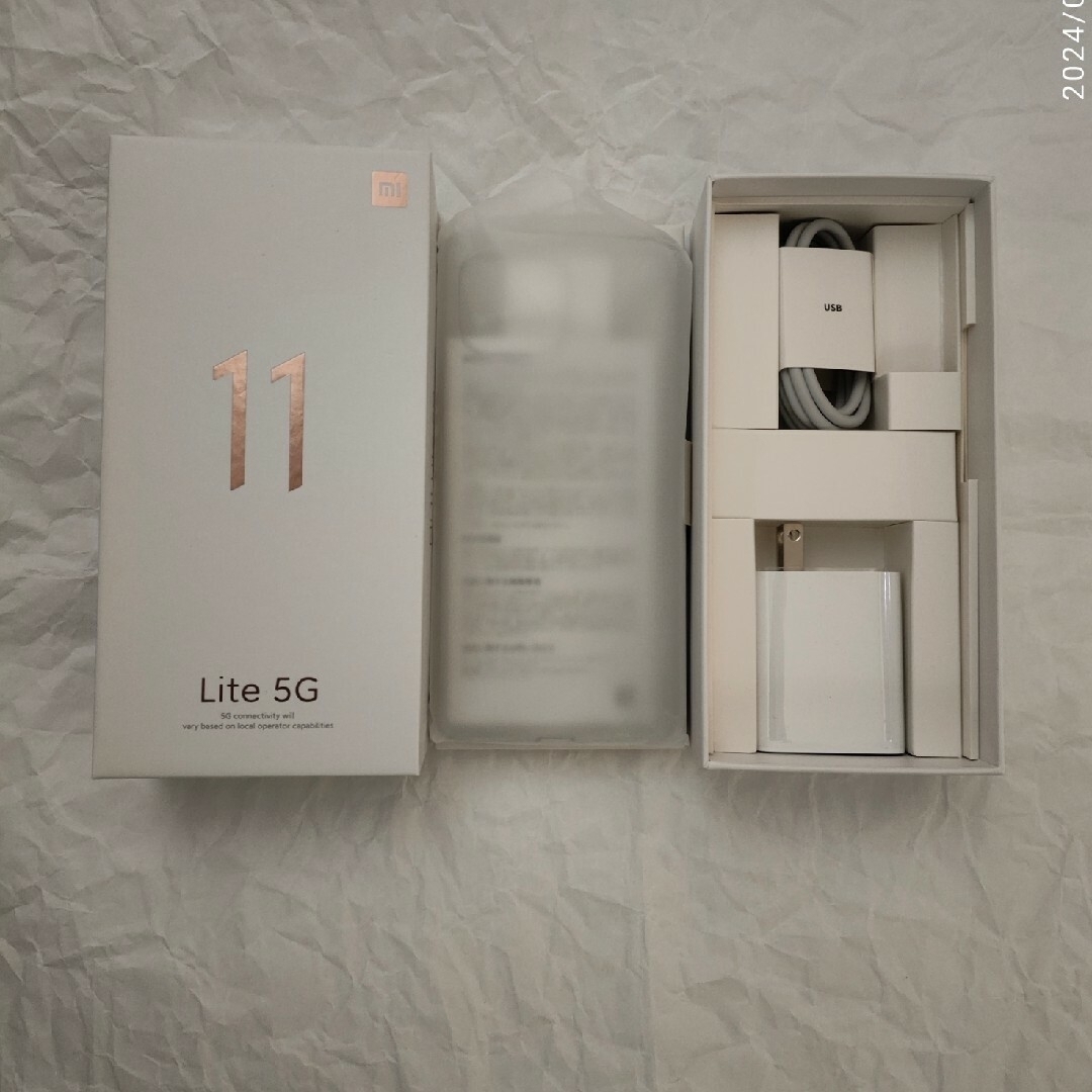 Xiaomi  MI 11 LITE 5G ミントグリーン スマホ/家電/カメラのスマートフォン/携帯電話(スマートフォン本体)の商品写真