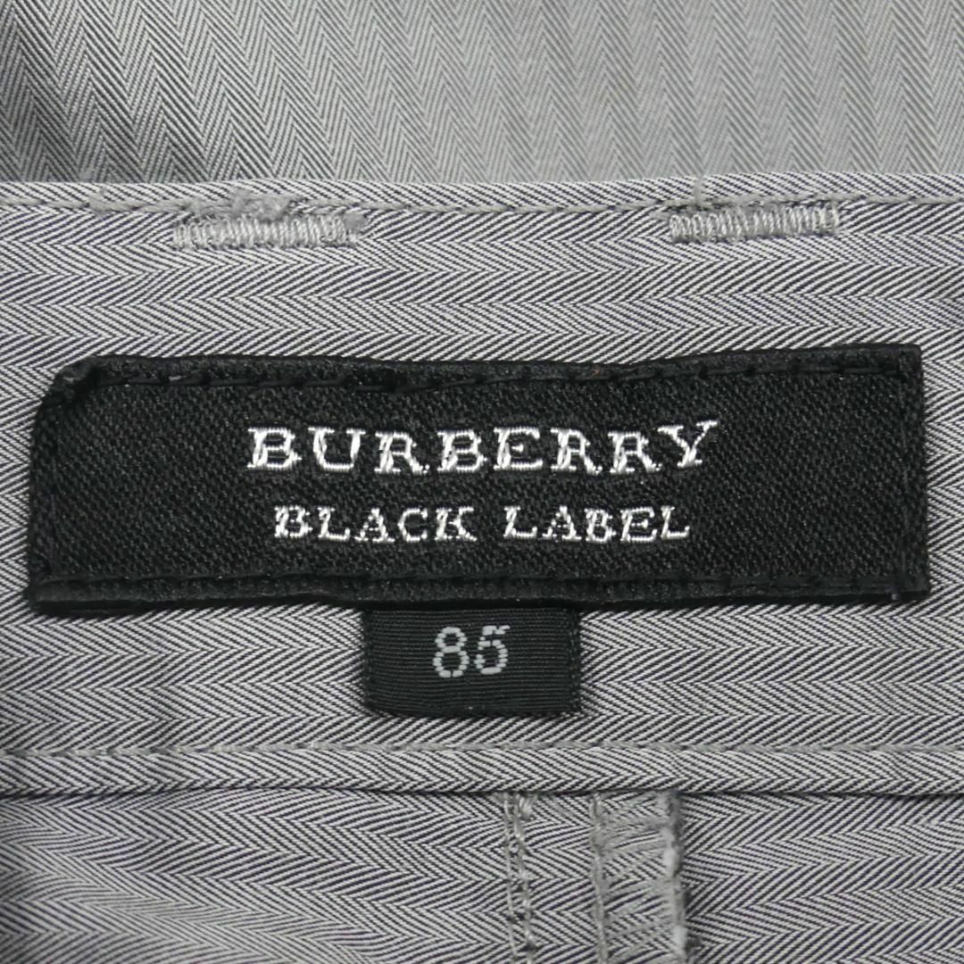 BURBERRY BLACK LABEL(バーバリーブラックレーベル)の廃盤 バーバリーブラックレーベル ブッシュパンツ ノバチェック グレーJJ737 メンズのパンツ(スラックス)の商品写真