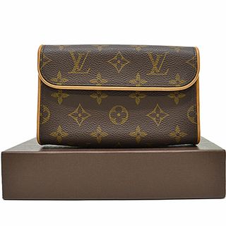 ルイヴィトン(LOUIS VUITTON)のルイ ヴィトン LOUIS VUITTON ウエストバッグ ウエストポーチ モノグラム ポシェット フロランティーヌ モノグラムキャンバス ブラウン M51855 送料無料【中古】 r9281a(ボディバッグ/ウエストポーチ)