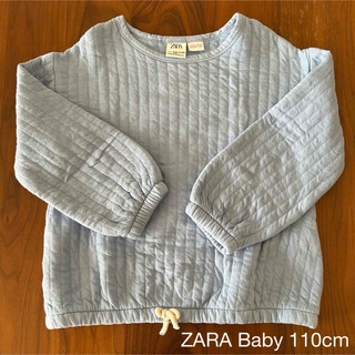 ザラキッズ(ZARA KIDS)のZARA Baby スウェット　水色　4-5years/110cm(Tシャツ/カットソー)