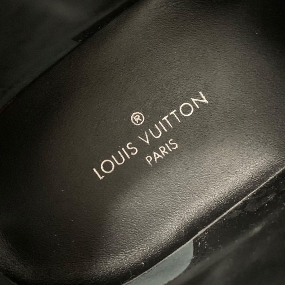 LOUIS VUITTON(ルイヴィトン)の未使用 ルイヴィトン LOUIS VUITTON ラプソディライン モノグラム ブーツ ショートブーツ アンクルブーツ レザー ブラック ブラウン レディースの靴/シューズ(ブーツ)の商品写真