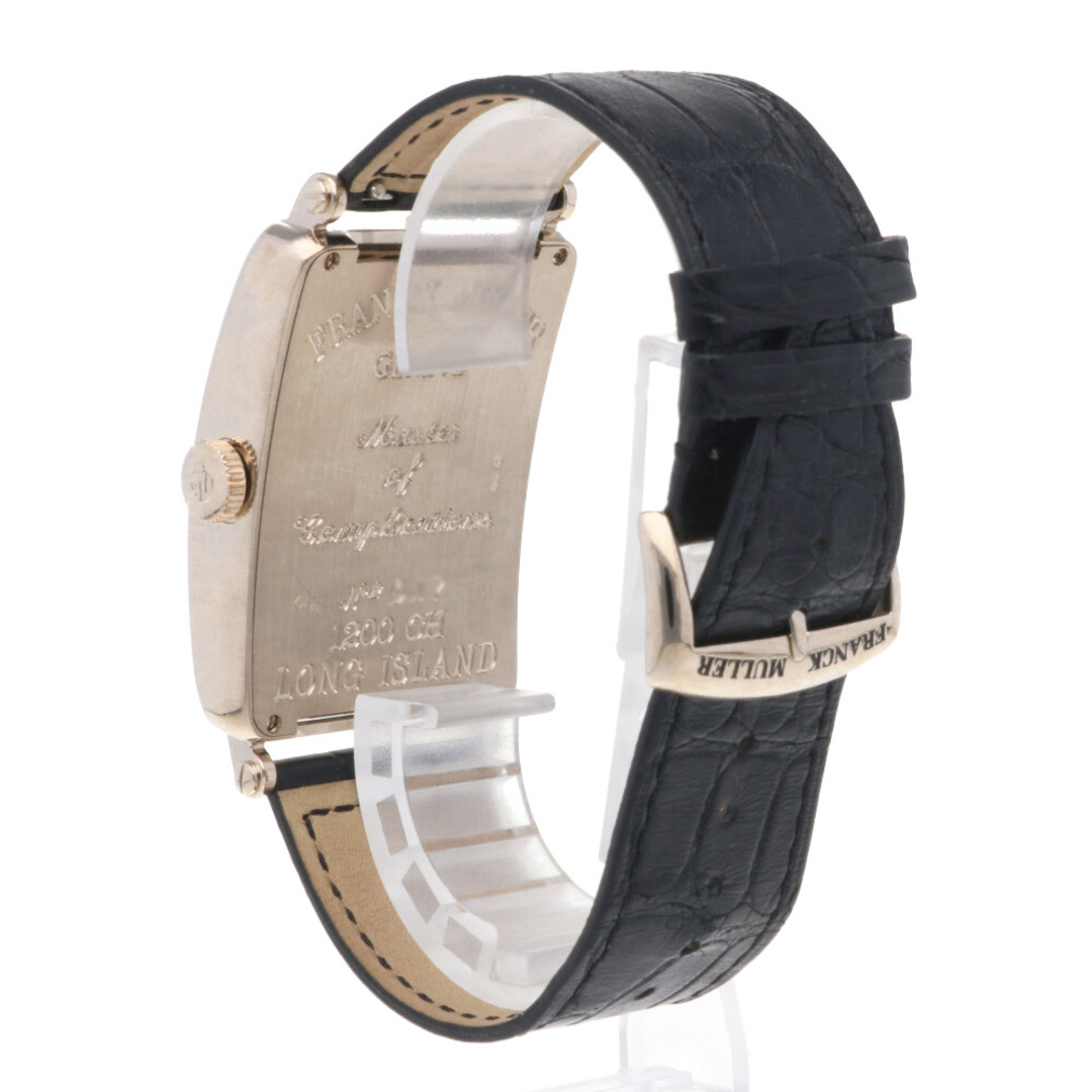 FRANCK MULLER(フランクミュラー)のフランクミュラー ロングアイランド 腕時計 時計 18金 K18ホワイトゴールド 1200CE OG 自動巻き メンズ 1年保証 FRANCK MULLER  中古 メンズの時計(腕時計(アナログ))の商品写真