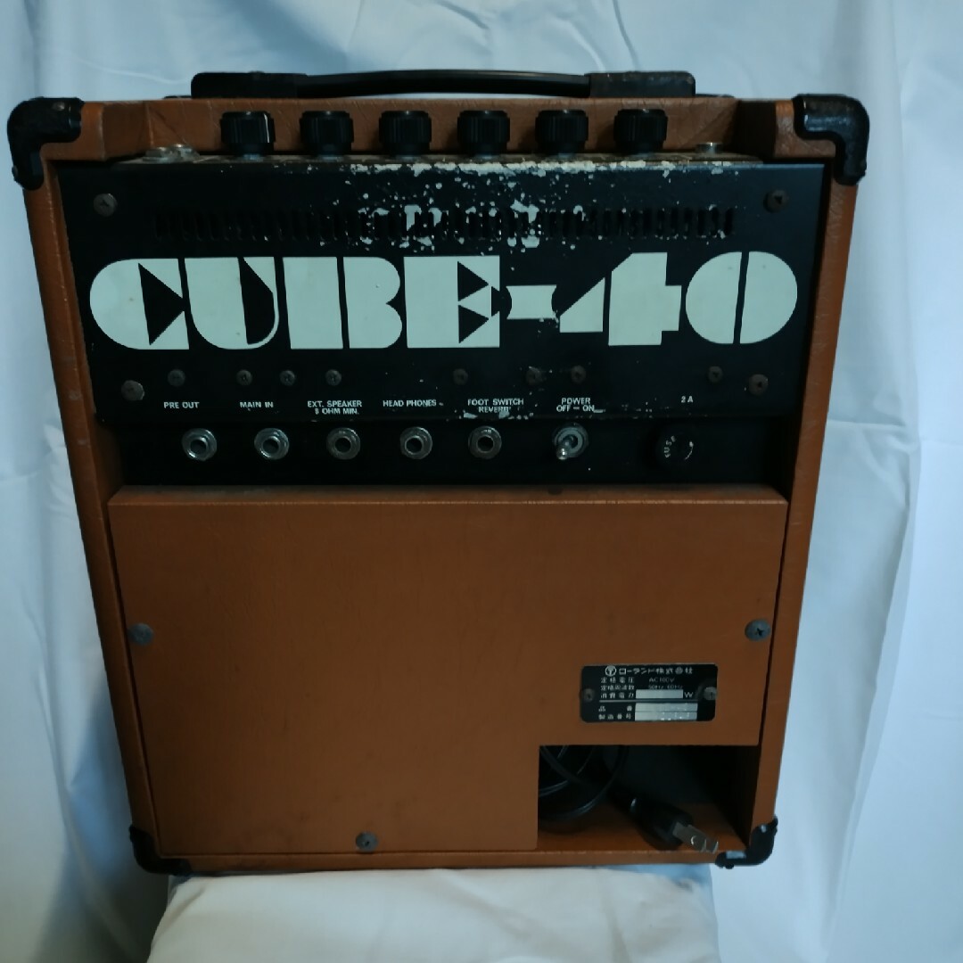 (値下げ)ローランド　CUBE-40 楽器のギター(ギターアンプ)の商品写真
