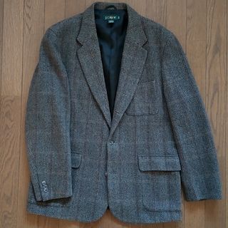 ジェイクルー(J.Crew)のJ・CREW ヘリンボーン　ツィード　ジャケット　size 40R(テーラードジャケット)