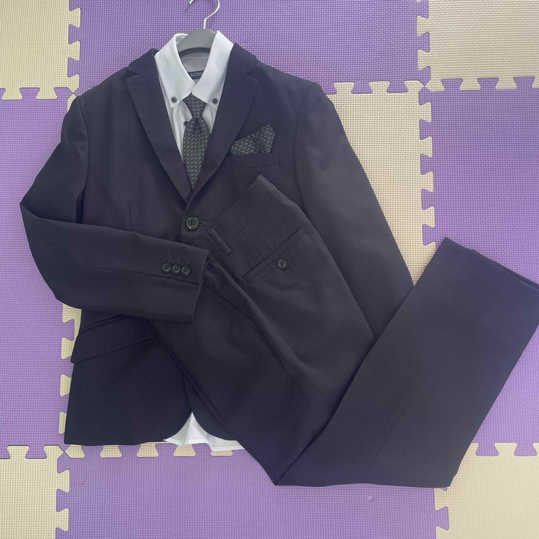 BACK&FORTH スーツ150サイズ5点セット キッズ/ベビー/マタニティのキッズ服男の子用(90cm~)(ドレス/フォーマル)の商品写真