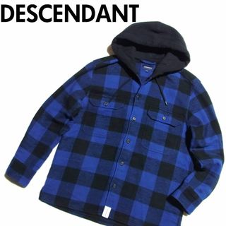 ディセンダント(DESCENDANT)のディセンダント SPICOLI HOODED LS SHIRT チェック シャツ(シャツ)