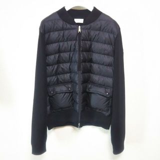 美品 MONCLER モンクレール 希少 ニット切替 ダウンカーディガン 人気Jun_vhouse