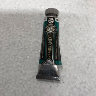 レンブラント　油絵具　15ml　565（フタロターコイズブルー）(絵の具/ポスターカラー)