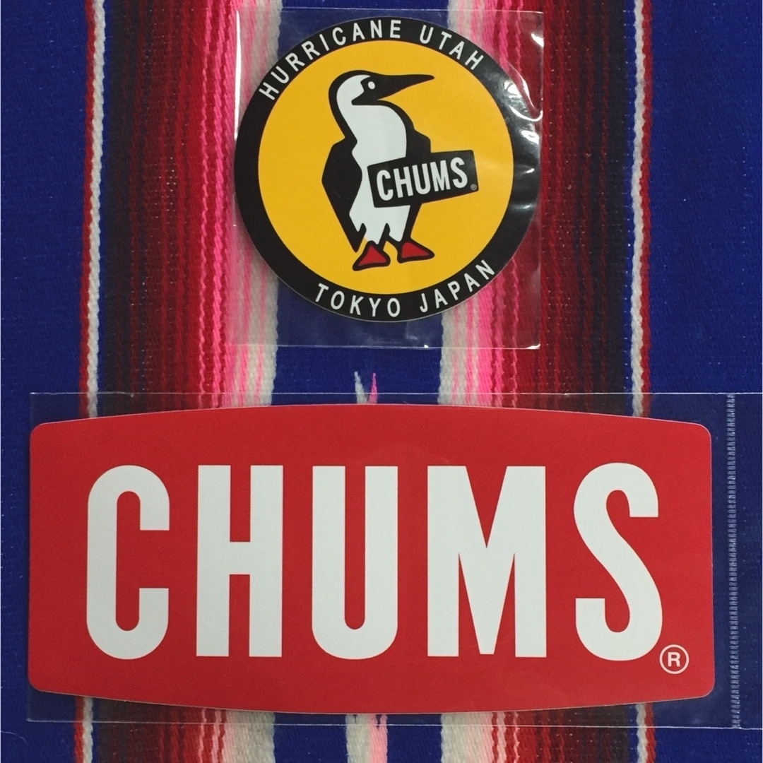 CHUMS(チャムス)の新品 CHUMS Sticker 2枚セット チャムス ステッカー j スポーツ/アウトドアのスポーツ/アウトドア その他(その他)の商品写真