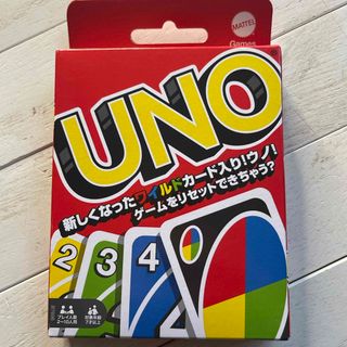 マテル(MATTEL)のUNO  ウノ　カードゲーム　新品(トランプ/UNO)