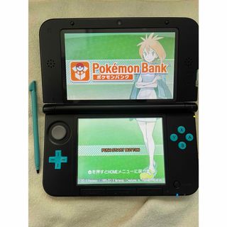 ニンテンドー3DS(ニンテンドー3DS)の3DSLL ポケモンバンク ポケムーバー AR サーチャー　タイコーズブラック　(家庭用ゲーム機本体)