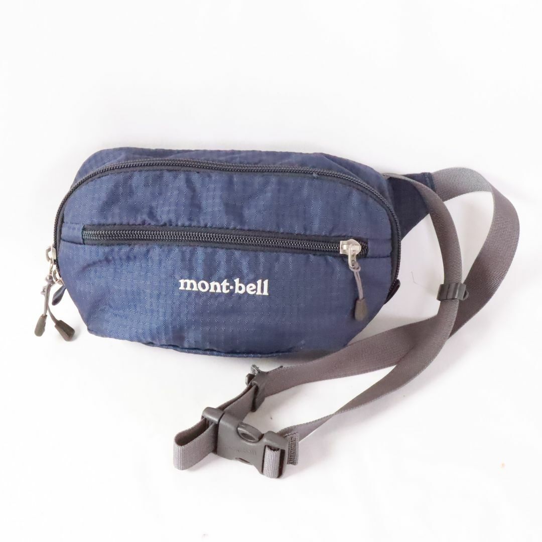 mont bell(モンベル)のmontbell　モンベル ボディバック　ネイビー メンズのバッグ(ボディーバッグ)の商品写真