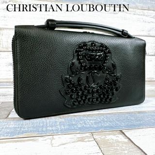 クリスチャンルブタン(Christian Louboutin)のクリスチャン ルブタン　 XL　長財布　ラウンドファスナー　オーガナイザー(長財布)