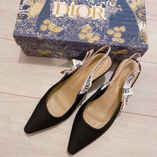 クリスチャン・ディオール Christian Dior ロゴメタリックパンプス MT0118 ピンク系 エナメル パンプス レディースレディース