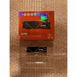 アルダータ(ADATA)のヒートシンクのみ ADATA XPG GAMMIX S70 BLADE SSD(PCパーツ)