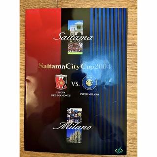さいたまシティカップ2004 パンフレット(記念品/関連グッズ)