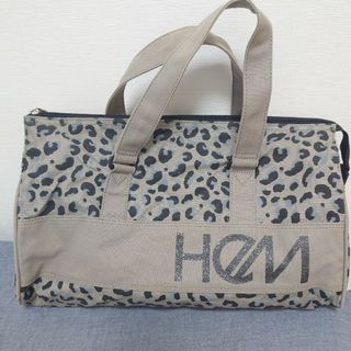 HeM - HeM ヘム バッグ ベージュ ボストン トートの通販｜ラクマ