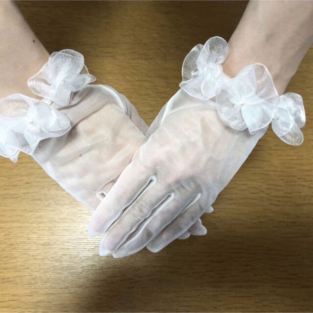 【ウェディング】グローブ レディースのファッション小物(手袋)の商品写真