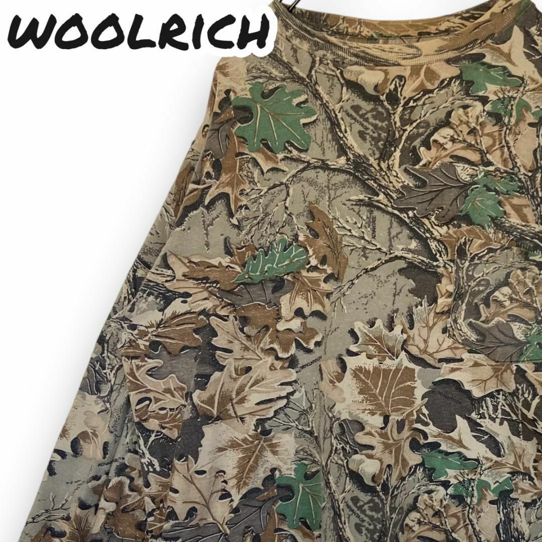 WOOLRICH - ウールリッチ アメリカ製 リアルツリーカモ 迷彩 長袖