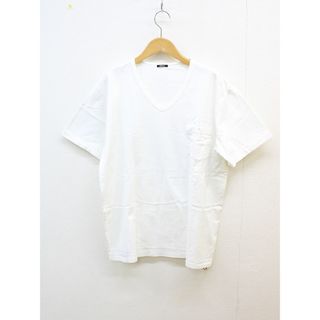 デンハム(DENHAM)の【新入荷】‡DENHAM/デンハム‡VネックポケットTシャツ/カットソー/半袖 ホワイト/白 メンズ XL 春夏秋冬 211042(Tシャツ/カットソー(半袖/袖なし))