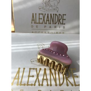 アレクサンドルドゥパリ(Alexandre de Paris)の新品☆  アレクサンドル ドゥ パリ ヴァンドーム クリップ small(バレッタ/ヘアクリップ)