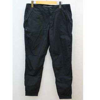 STONE ISLAND - 【新入荷】‡STONE ISLAND/ストーンアイランド‡ナイロンジョグパンツ/十分丈 ブラック/黒 メンズ W34【中古】春夏秋冬 211042