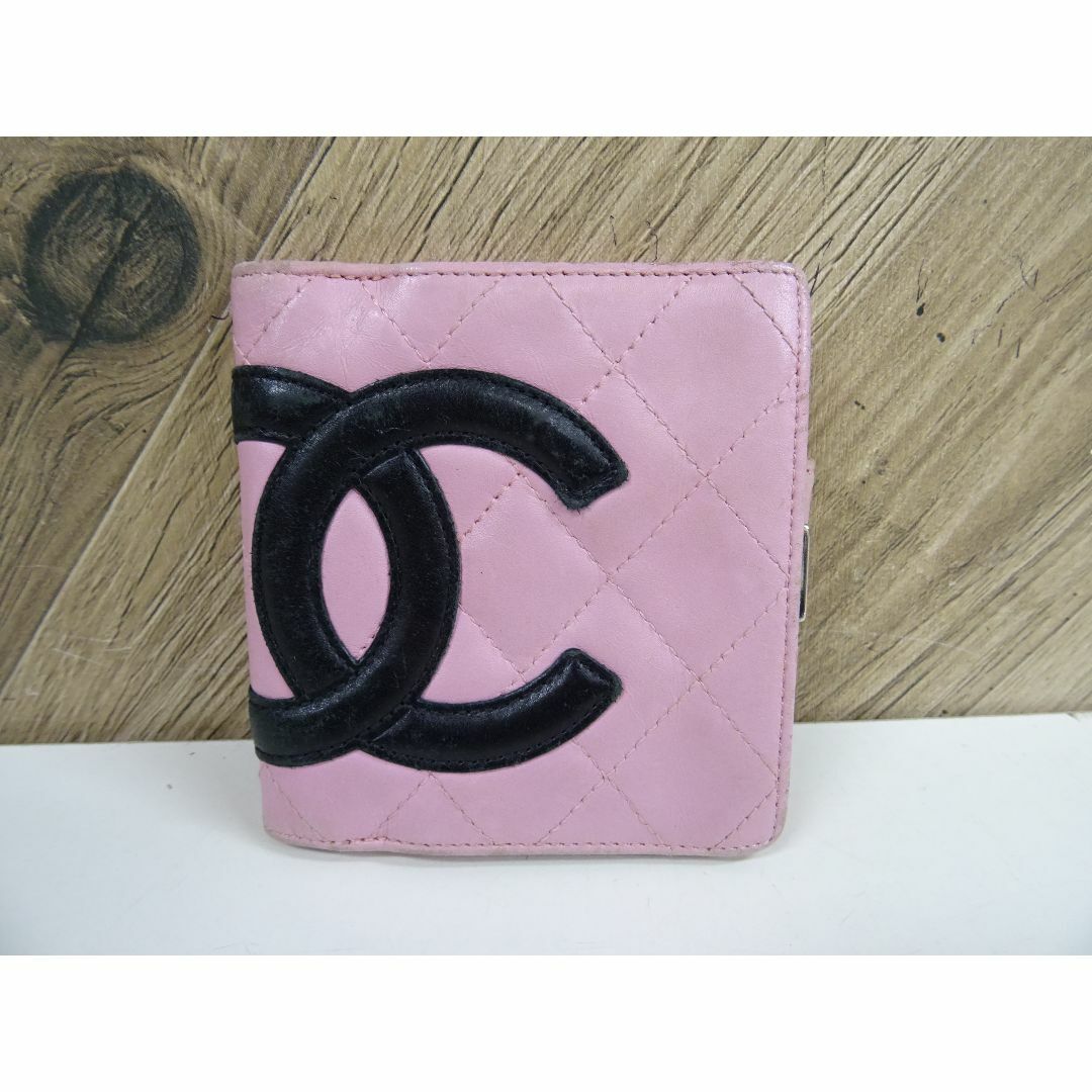CHANEL(シャネル)のM名013 / CHANEL カンボンライン ココマーク 財布 がま口 レディースのファッション小物(財布)の商品写真