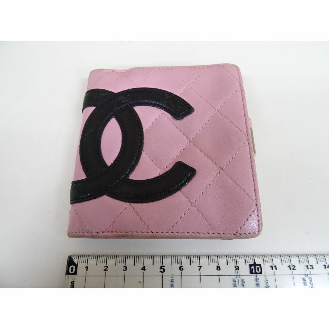 CHANEL(シャネル)のM名013 / CHANEL カンボンライン ココマーク 財布 がま口 レディースのファッション小物(財布)の商品写真