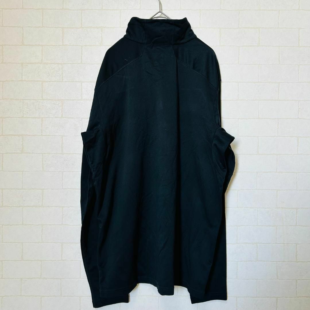 NIKE(ナイキ)のNIKE ナイキ ハーフジップトラックジャケット ブラック スポーツ M メンズのジャケット/アウター(ナイロンジャケット)の商品写真