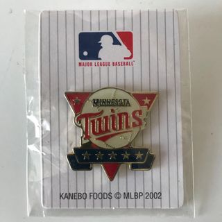 メジャーリーグベースボール(MLB)のMLB ピンバッジ ミネソタ ツインズ 2002年 ストック(記念品/関連グッズ)