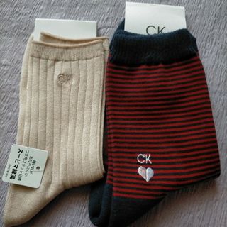 カルバンクライン(Calvin Klein)のカルバンクライン　レディースソックス　２３ー２５(ソックス)