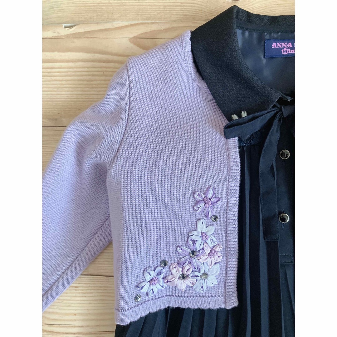 ANNA SUI mini(アナスイミニ)のANNA SUI mini ★フォーマルドレス　5点セット キッズ/ベビー/マタニティのキッズ服女の子用(90cm~)(ドレス/フォーマル)の商品写真