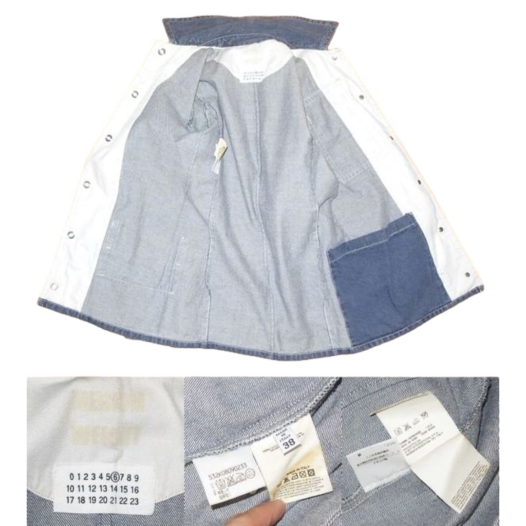 Maison Martin Margiela(マルタンマルジェラ)の▪️02’s【MARTIN MARGIELA⑥】DENIM JACKET レディースのジャケット/アウター(Gジャン/デニムジャケット)の商品写真