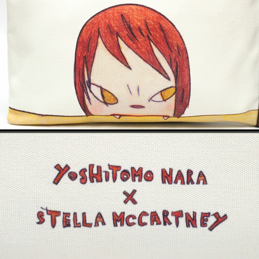 Stella McCartney(ステラマッカートニー)の【新品】◇ステラマッカートニー◇ 奈良美智 コラボ / キャンバス / クラッチ レディースのバッグ(クラッチバッグ)の商品写真