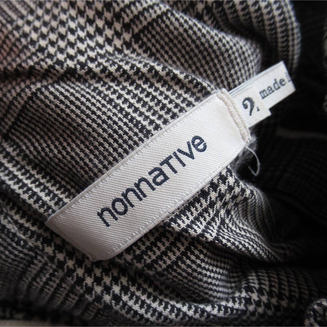 nonnative(ノンネイティブ)のnonnative チェック ウール ジョガー パンツ イージー スラックス M メンズのパンツ(スラックス)の商品写真