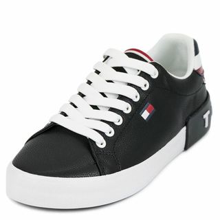 トミーヒルフィガー(TOMMY HILFIGER)のTOMMY HILFIGER トミーヒルフィガー スニーカー REZZ メンズ BLK01 ブラック×マルチカラー サイズ8/26cm(スニーカー)