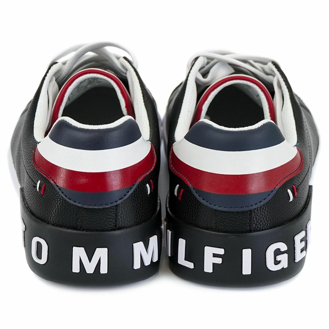 TOMMY HILFIGER(トミーヒルフィガー)のTOMMY HILFIGER トミーヒルフィガー スニーカー REZZ メンズ BLK01 ブラック×マルチカラー サイズ10.5/28.5cm メンズの靴/シューズ(スニーカー)の商品写真