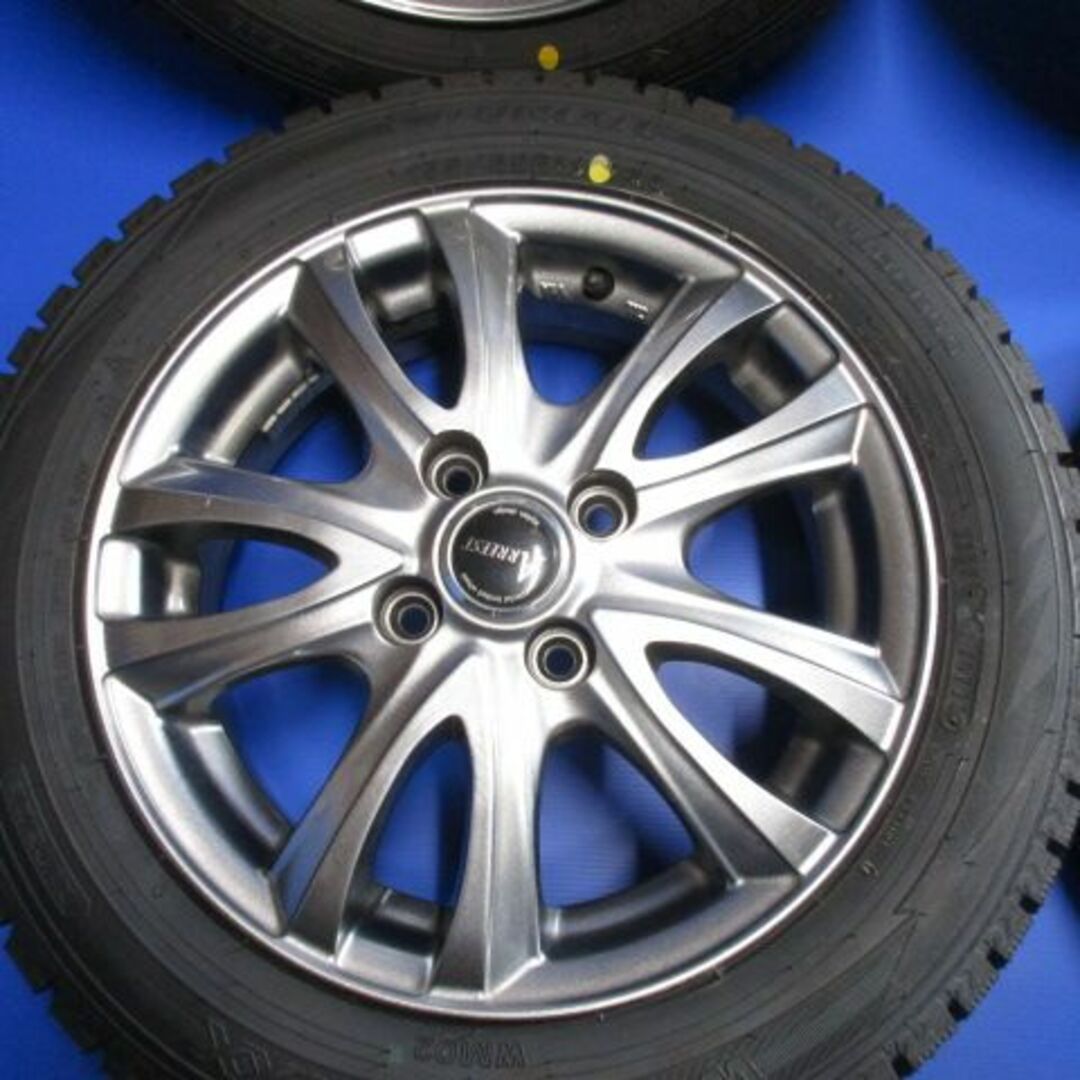 １4×4．5J45PCDユ）アレスト14+　155/65R14新品スタッドレス　スペーシア　ミライース