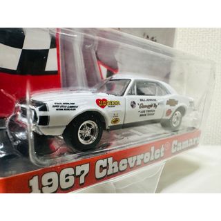 シボレー(Chevrolet)のGLグリーンライト/'67 Chevyシボレー Camaroカマロ 1/64(ミニカー)