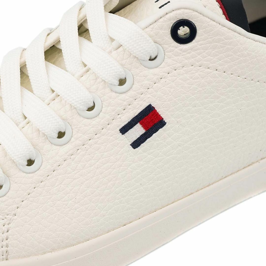 TOMMY HILFIGER(トミーヒルフィガー)のTOMMY HILFIGER トミーヒルフィガー スニーカー REZZ メンズ WHMLL ホワイト×マルチカラー サイズ7/25cm メンズの靴/シューズ(スニーカー)の商品写真