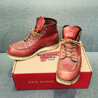 REDWING レッドウイング 90s VINTAGE ヴィンテージ 97年製 縦羽タグ スエード ペコスブーツ ベージュ295センチワイズ