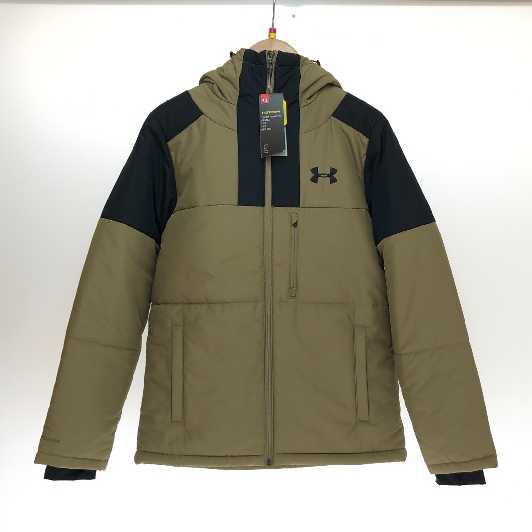 UNDER ARMOUR(アンダーアーマー)の□□UNDER ARMOUR アンダーアーマー 中綿ジャケット SMサイズ 1347226 カーキ メンズのジャケット/アウター(その他)の商品写真