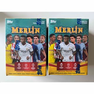 トップス(Topps)のtopps MERLIN 2022/23 tranding cards(Box/デッキ/パック)