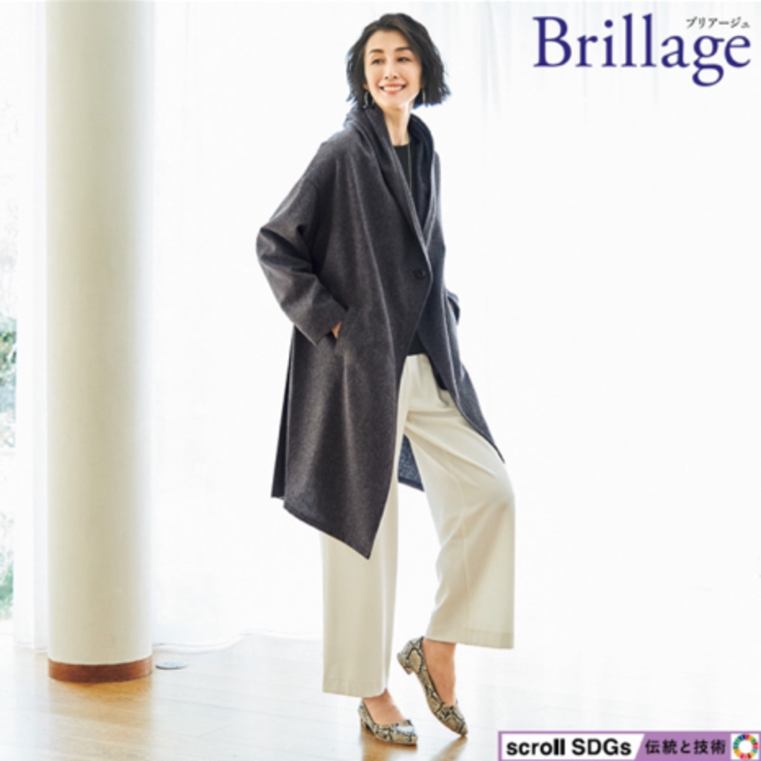 BRILLIAGE - 新品 brillage スプリングコート グレー SーMサイズ BRILLIAGE - 新品 brillage スプリングコート グレー SーMサイズ
