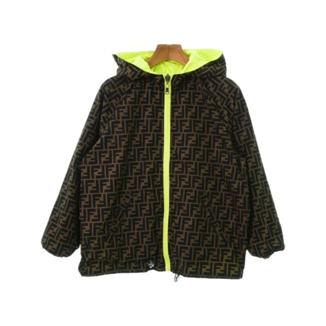 FENDI ブルゾン(その他) 12A 蛍光イエローxベージュx黒等(総柄 FENDI ブルゾン(その他) 12A 蛍光イエローxベージュx黒等(総柄