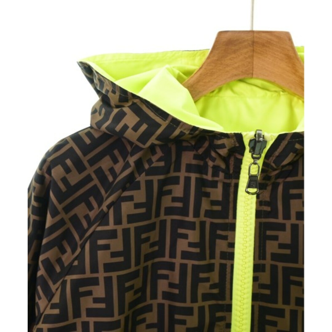 FENDI ブルゾン(その他) 12A 蛍光イエローxベージュx黒等(総柄 FENDI ブルゾン(その他) 12A 蛍光イエローxベージュx黒等(総柄