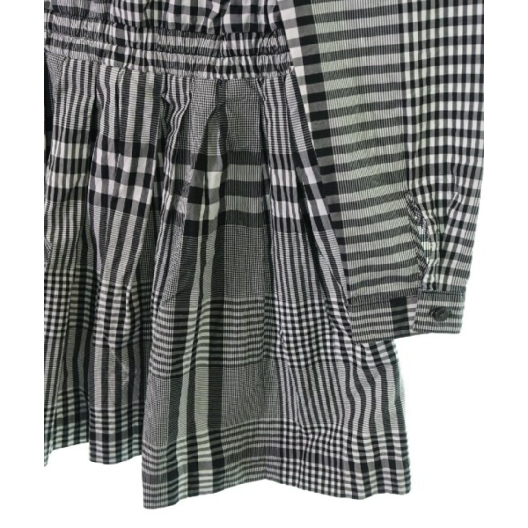 BURBERRY バーバリー ワンピース(その他) 8Y 黒x白(チェック BURBERRY バーバリー ワンピース(その他) 8Y 黒x白(チェック