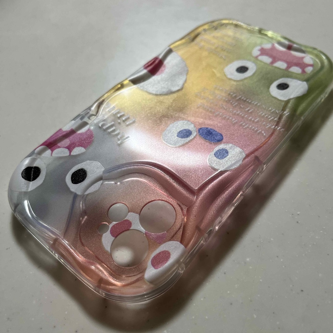 iPhone12 ケース 漫画グラフィック マルチカラー かわいい スマホ/家電/カメラのスマホアクセサリー(iPhoneケース)の商品写真